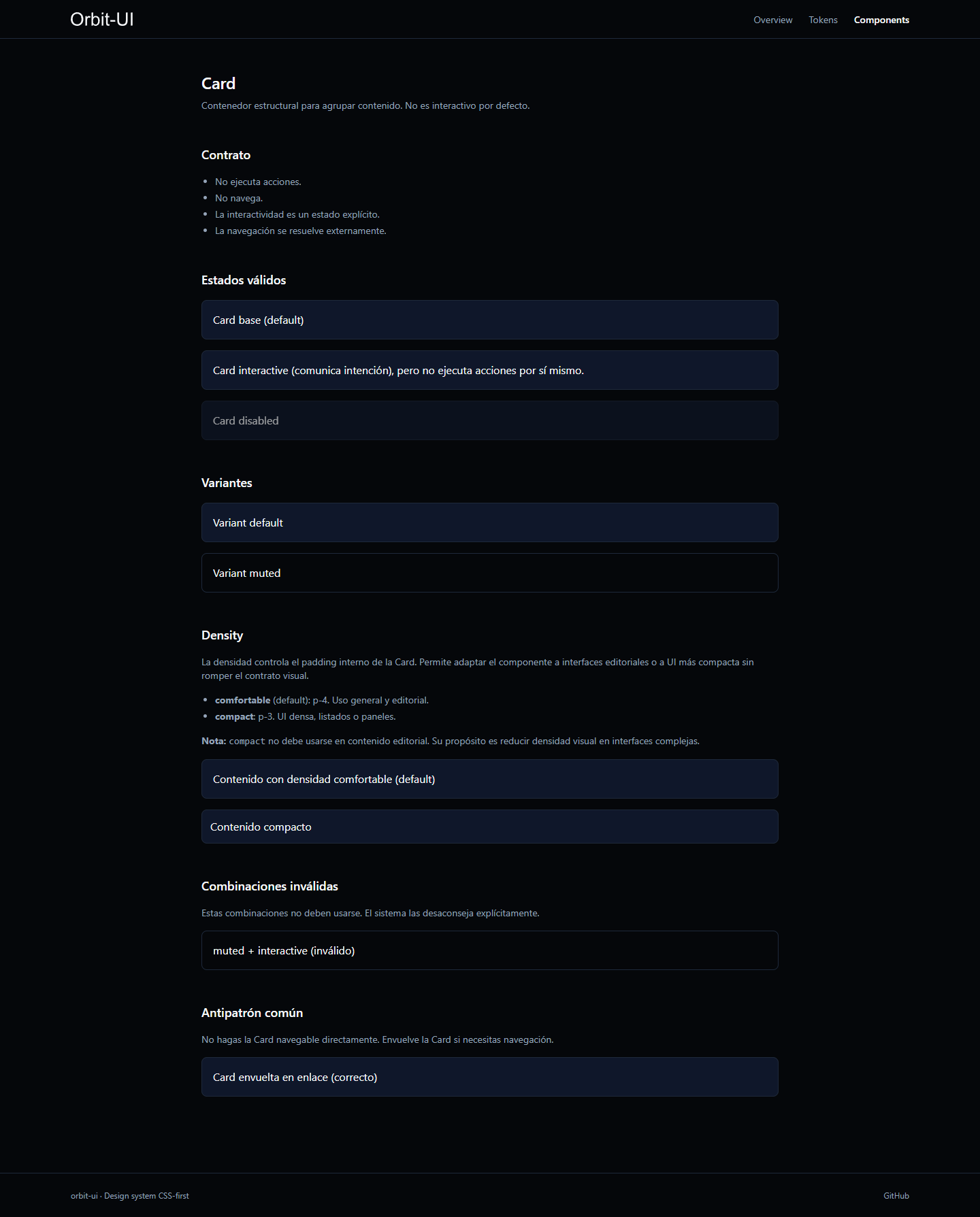 ORBIT-UI Component Documentation